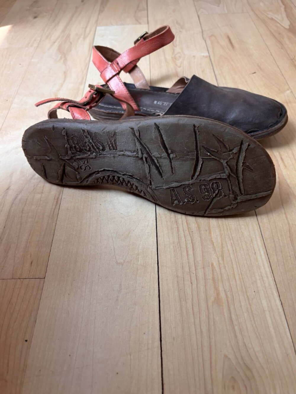 A.S.98 Rodrick Shoe, size 38, chocolate combo - Picture 5 of 6